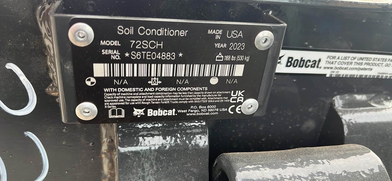 2023 Bobcat 72SCH For Sale Florence, AL 3288