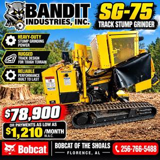 Bandit SG-75 Wheeled Stump Grinder