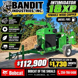 Bandit Intimidator 18XP Towable Wood Chipper