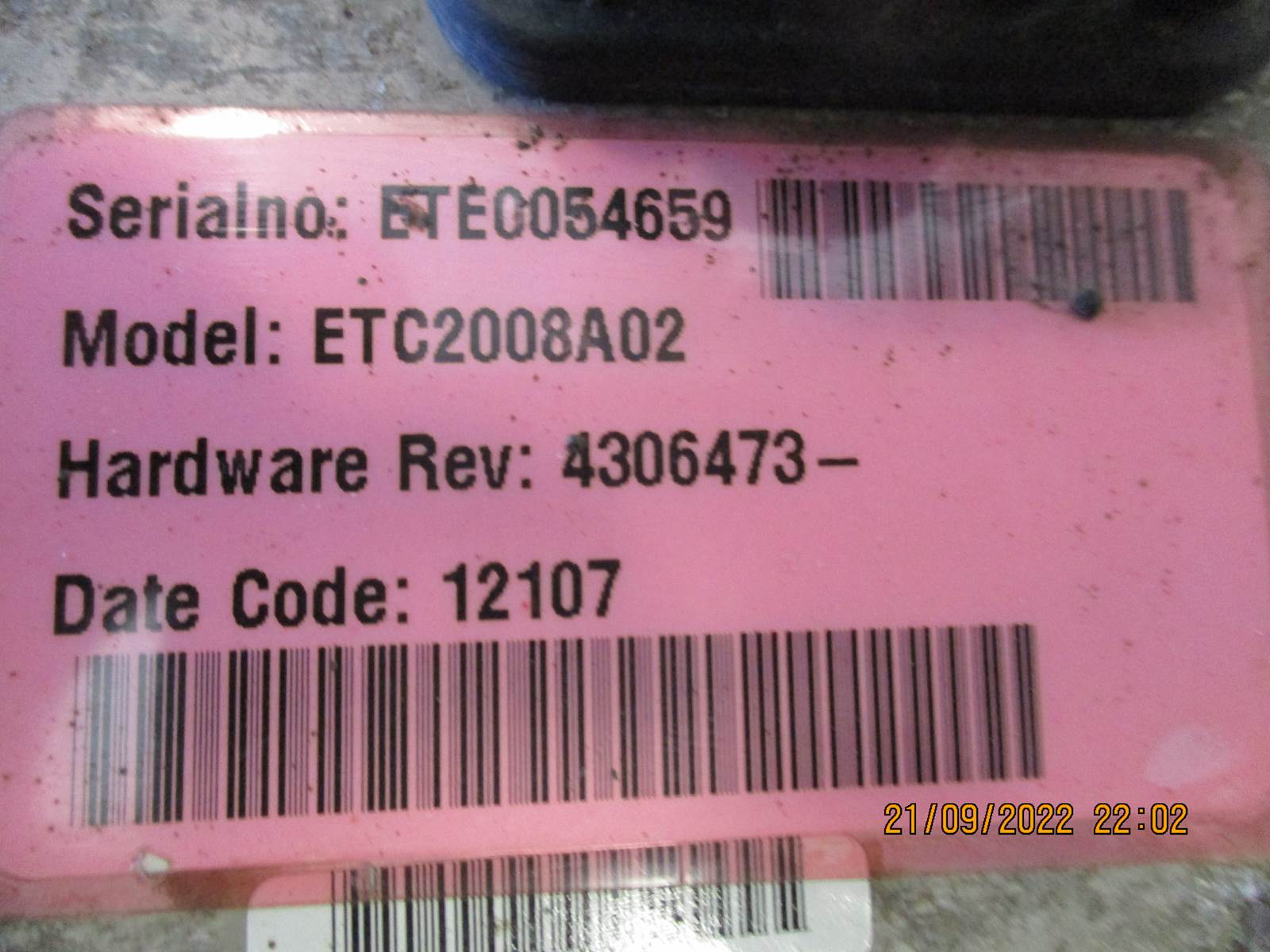 Eaton ETC2008A02 Transmission Control Module (TCM) For Sale Winnipeg