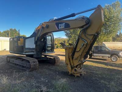 Caterpillar 320EL RR Excavator w/ Masticator Head