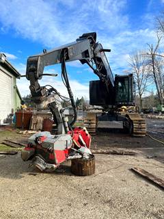 Caterpillar Mdl 532 feller buncher Harvester