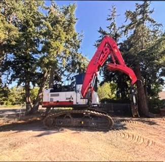 2023 Link-Belt 3240BTLN Tracked Log Loader/Shovel - T-Mar 56" Log Grapples