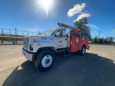 1990 GMC C7 Truck-Mounted Boom Truck