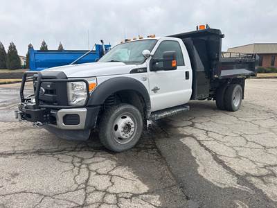 Ford F-550 Single Axle Dump Truck - 6.7L POWER STROKE 440HP, 6 Speed Automatic