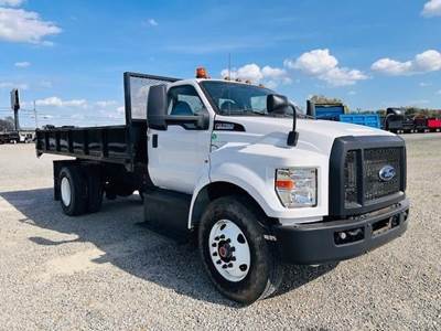 Ford F-750 Single Axle Dump Truck - 6.7L POWER STROKE 330HP, 6 Speed Automatic