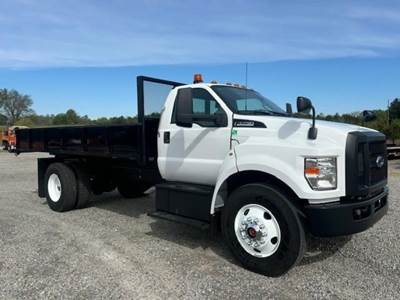Ford F-750 Single Axle Dump Truck - 6.7L POWER STROKE 330HP, 6 Speed Automatic