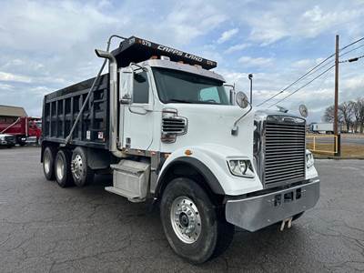 Freightliner Coronado 122 SD Tri Axle Dump Truck - Detroit 470HP, 6 Speed Allison Rds Automatic, 17' Dump