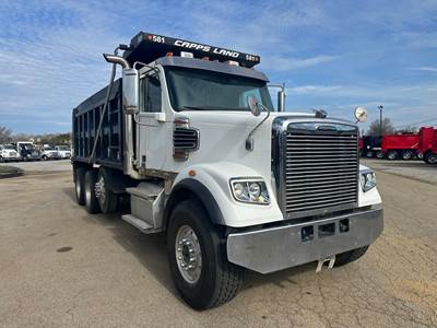 Freightliner Coronado 122 SD Tri Axle Dump Truck - Detroit 470HP, 6 Speed Allison Rds Automatic