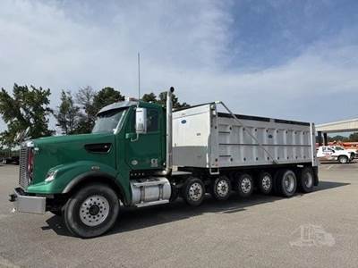 Freightliner Coronado 122 SD Six Axle Dump Truck - Detroit 505HP, 6 Speed Allison Rds Automatic, 20' Dump