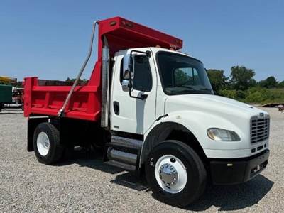 Freightliner M2 106 Single Axle Dump Truck - Cummins 260HP, 6 Speed Allison Rds Automatic, 10' Dump
