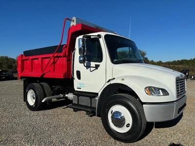 Freightliner M2 106 Single Axle Dump Truck - Caterpillar 230HP, 7 Speed Manual
