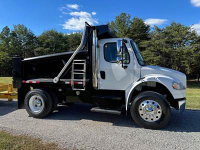 Freightliner M2 106 Single Axle Dump Truck - Cummins 300HP, 6 Speed Allison Rds Automatic, 10' Dump