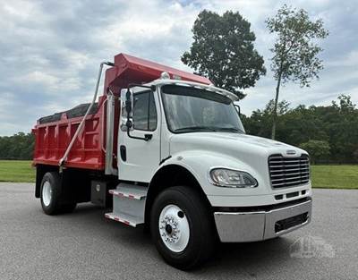 Freightliner M2 106 Single Axle Dump Truck - Cummins 270HP, 6 Speed Allison Rds Automatic, 12' Dump