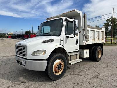 Freightliner M2 106 Single Axle Dump Truck - Mercedes-Benz 300HP, 6 Speed Manual, 10' Dump