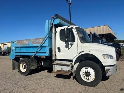 Freightliner M2 106 Single Axle Dump Truck - Cummins 300HP, 6 Speed Allison Rds Automatic, 10' Dump