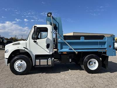 Freightliner M2 106 Single Axle Dump Truck - Cummins 300HP, 6 Speed Allison Rds Automatic, 10' Dump