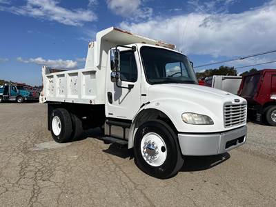 Freightliner M2 106 Single Axle Dump Truck - Mercedes-Benz 300HP, 6 Speed Manual, 10' Dump