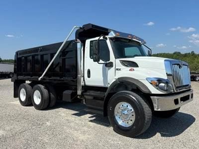 International HV Dump Truck - Cummins 370HP, 6 Speed Allison Rds Automatic, 16' Dump