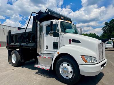 Kenworth T370 Single Axle Dump Truck - Paccar 325HP, 6 Speed Allison Rds Automatic, 10' Dump