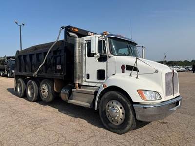 Kenworth T370 Tri Axle Dump Truck - Paccar 350HP, 6 Speed Allison Rds Automatic, 16' Dump