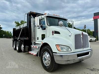 Kenworth T370 Tri Axle Dump Truck - Paccar 350HP, 6 Speed Allison Rds Automatic, 16' Dump