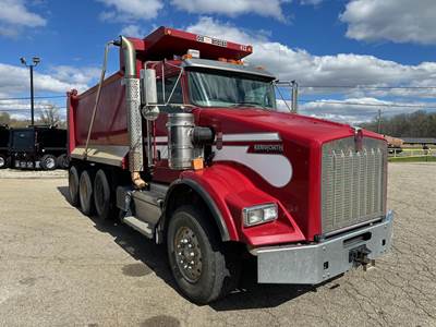 Kenworth T800 Tri Axle Dump Truck - Cummins 500HP, 6 Speed Allison Rds Automatic, 16' Dump