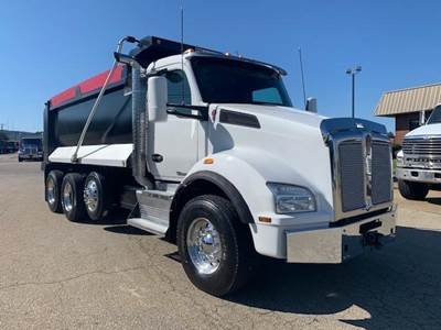 Kenworth T880 Tri Axle Dump Truck - Paccar 455HP, 8LL, 16.5' Dump
