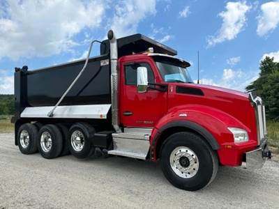 Kenworth T880 Tri Axle Dump Truck - Paccar 455HP, 8Ll Ultrashift Amt, 16' Dump