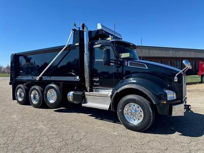 Kenworth T880 Tri Axle Dump Truck - Cummins 500HP, 8Ll Manual, 17.5' Dump
