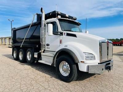 Kenworth T880 Tri Axle Dump Truck - Cummins 500HP, 6 Speed Allison Rds Automatic