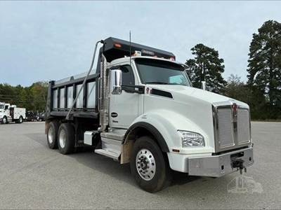 Kenworth T880 Dump Truck - Paccar 455HP, 6 Speed Allison Rds Automatic, 16' Dump