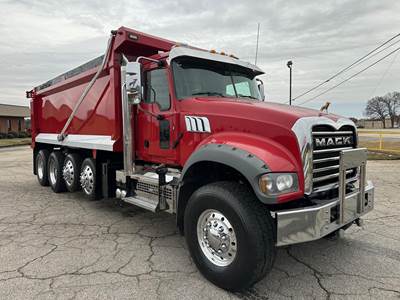 Mack Granite 104FR Quad Axle Dump Truck - 505HP, 12 Speed Mdrive Hd Automatic