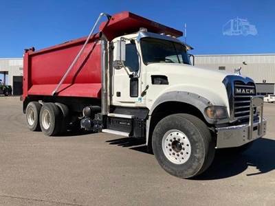 Mack Granite 64FR Dump Truck - MP8 455HP, 6 Speed Allison Rds Automatic, 16' Dump