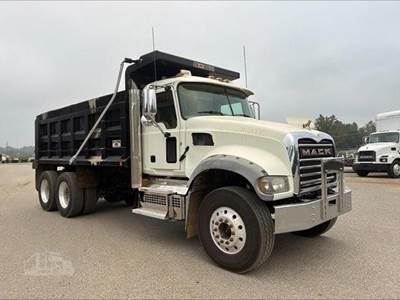 Mack Granite 64FR Dump Truck - MP7 425HP, 12 Speed M Drive Automatic, 16' Dump