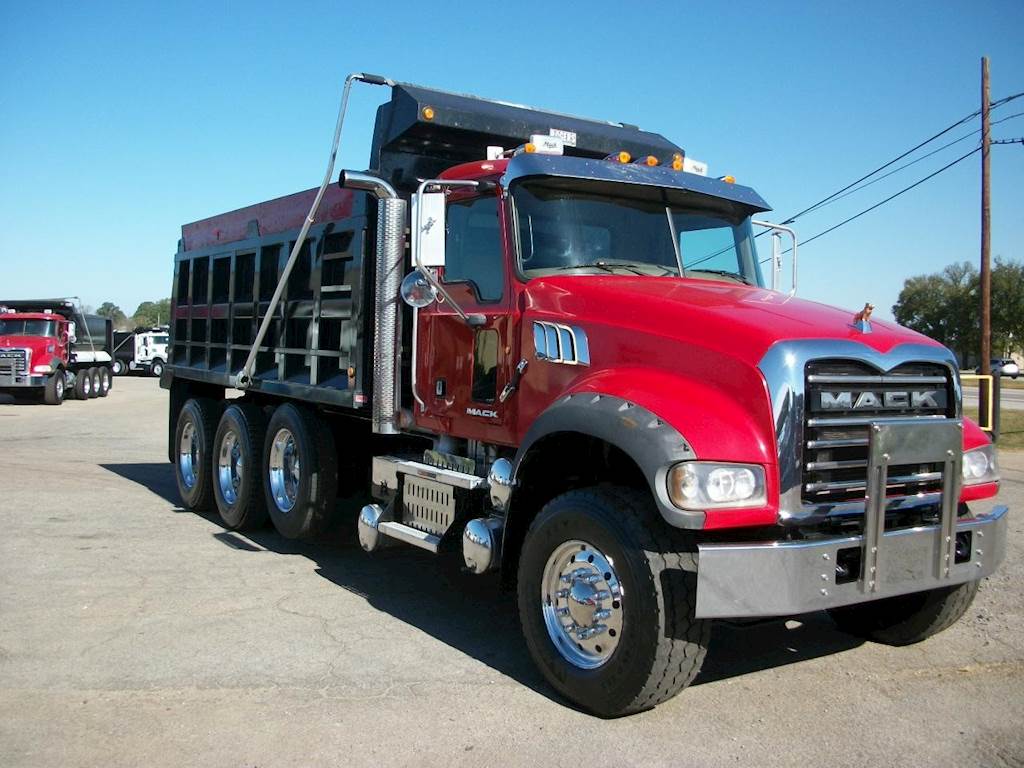 2011 Mack Granite GU713 Tri Axle Dump Truck MP7, 405HP For Sale