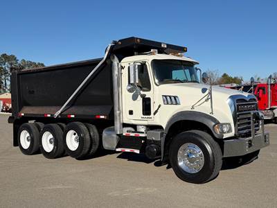 Mack Granite GU713 Tri Axle Dump Truck - MP8-445C 445HP, 10 Speed Manual, 16' Dump