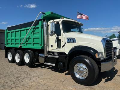 Mack Granite GU713 Tri Axle Dump Truck - MP7, 405HP, Automatic