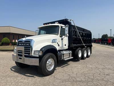 Mack Granite GU713 Tri Axle Dump Truck - MP7, 405HP, Automatic