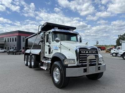 Mack Granite GU713 Tri Axle Dump Truck - MP8-455E 455HP, 10 Speed Manual