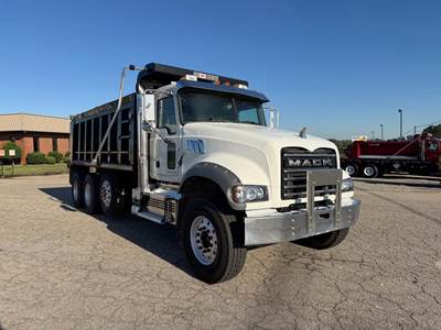 Mack Granite GU713 Tri Axle Dump Truck - MP7 425HP, 12 Speed M Drive Amt, 17' Dump