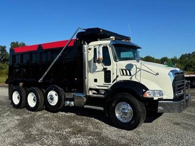 Mack Granite GU813 Tri Axle Dump Truck - 405HP, 6 Speed Allison Rds Automatic