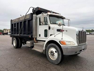 Peterbilt 337 Single Axle Dump Truck - Paccar 300HP, 6 Speed Allison Rds Automatic, 14' Dump