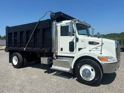 Peterbilt 337 Single Axle Dump Truck - Paccar 300HP, 6 Speed Allison Rds Automatic, 14' Dump