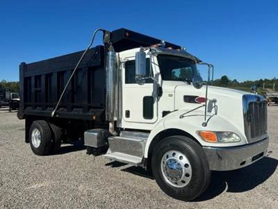 Peterbilt 337 Single Axle Dump Truck - Paccar 300HP, 6 Speed Allison Rds Automatic, 14' Dump