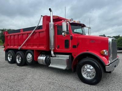 Peterbilt 365 Tri Axle Dump Truck - Paccar 455HP, 6 Speed Allison Rds Automatic