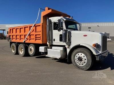 Peterbilt 367 Tri Axle Dump Truck - Cummins 385HP, 6 Speed Allison Rds Automatic, 17' Dump