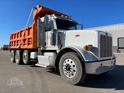 Peterbilt 367 Tri Axle Dump Truck - Cummins 385HP, 6 Speed Allison Rds Automatic, 17' Dump