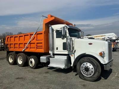 Peterbilt 367 Tri Axle Dump Truck - Cummins 425HP, 6 Speed Allison Rds Automatic, 17' Dump