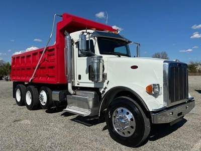 Peterbilt 367 Tri Axle Dump Truck - Cummins 425HP, 6 Speed Allison Rds Automatic, 17' Dump